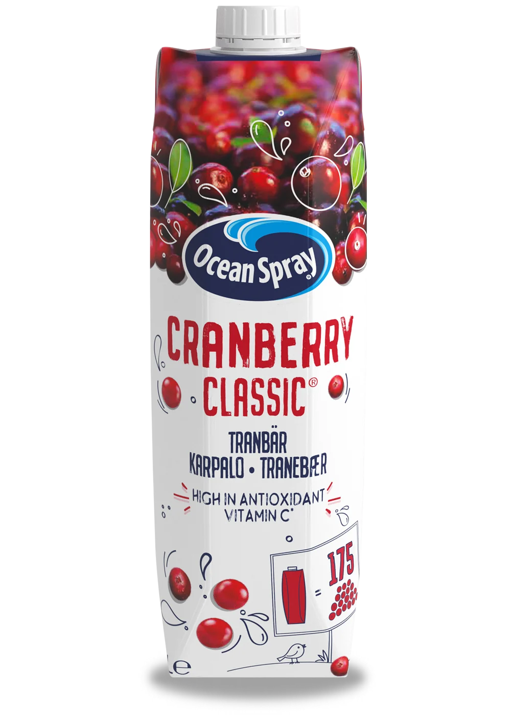 Cranberry Classic®  Juice Drink 1L